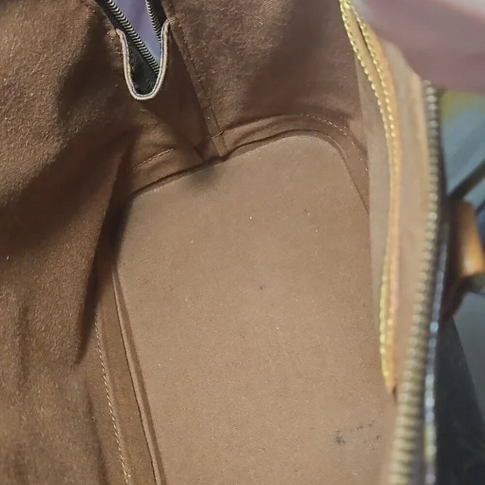 Authentic vintage Louis Vuitton Alma PM bag and dust bag and non-LV strap - Picture 9 of 14